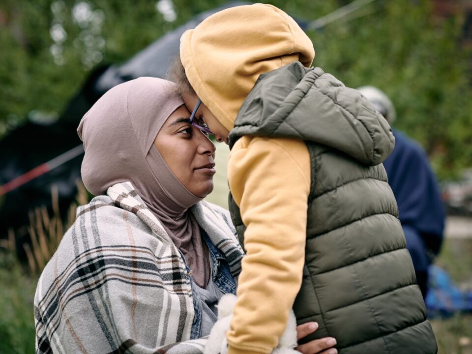mother and child